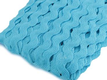 Zackenlitze Breite 5 mm - Babyblau